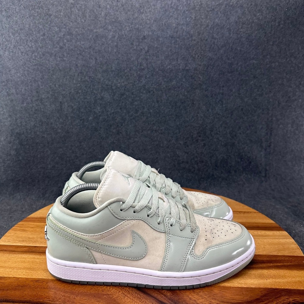 Jordan 1 Low SE Seafoam Sail White Sneakers HF4078-100 Womens 9